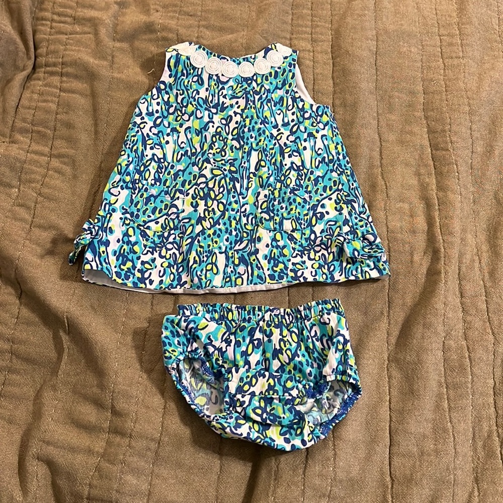 Lilly Pulitzer dress and bloomers